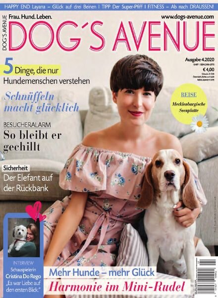 Dog’s Avenue – Nr.4 2020 Cover