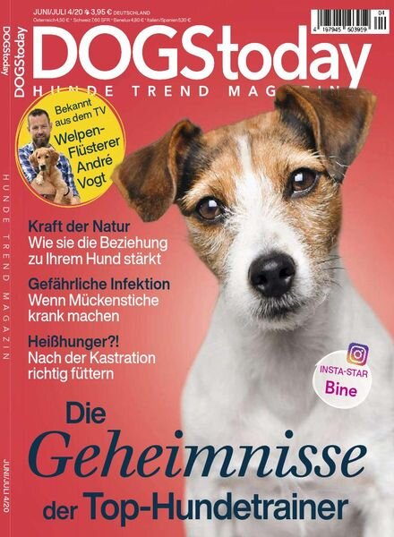 Dogs Today Germany – Juni-Juli 2020 Cover