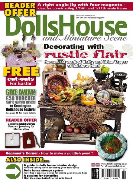 Dolls House & Miniature Scene – April 2010 Cover