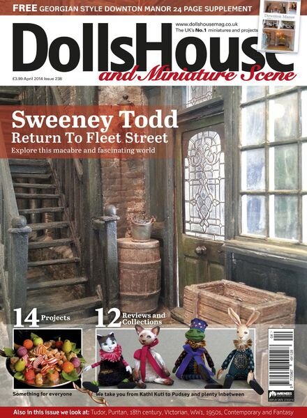 Dolls House & Miniature Scene – April 2014 Cover