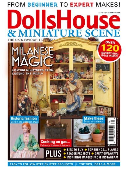 Dolls House & Miniature Scene – April 2019 Cover