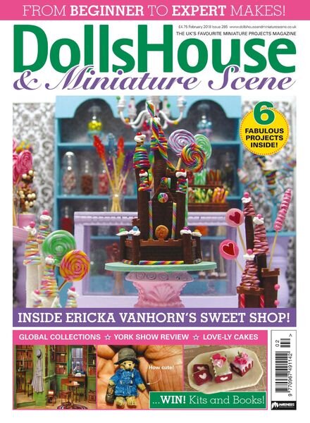 Dolls House & Miniature Scene – February 2018 Cover
