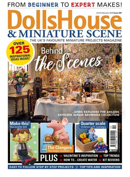 Dolls House & Miniature Scene – February 2019 Cover