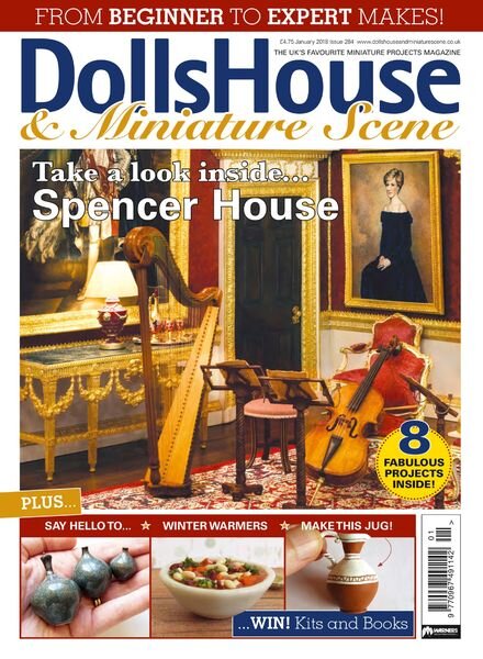 Dolls House & Miniature Scene – January 2018 Cover