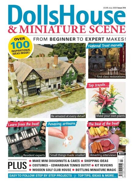 Dolls House & Miniature Scene – July 2020 Cover