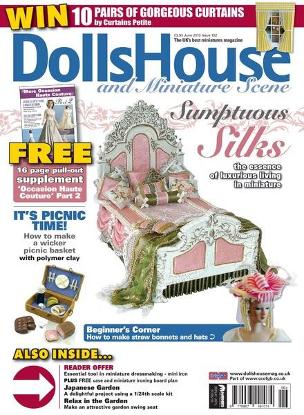 Dolls House & Miniature Scene – June 2010 Cover