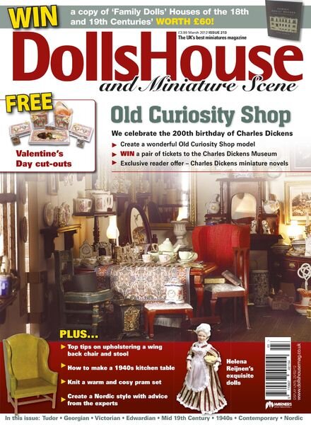 Dolls House & Miniature Scene – March 2012 Cover