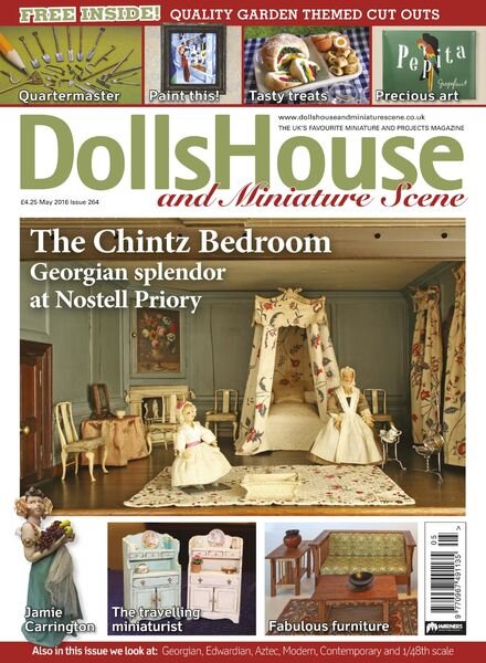 Dolls House & Miniature Scene – May 2016 Cover