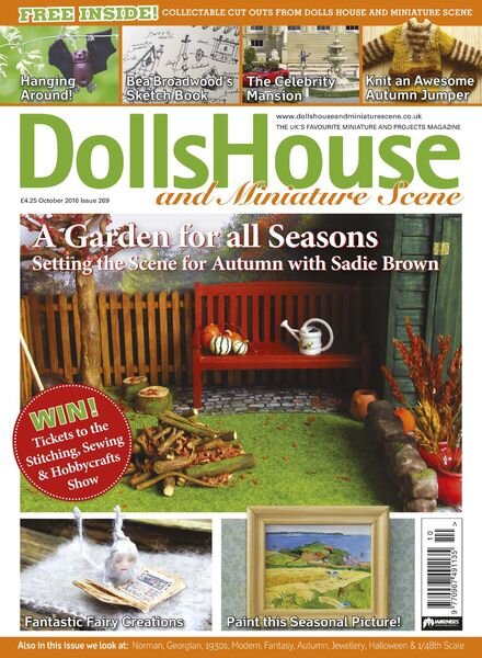 Dolls House & Miniature Scene – October 2016 Cover