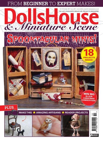 Dolls House & Miniature Scene – October 2017 Cover