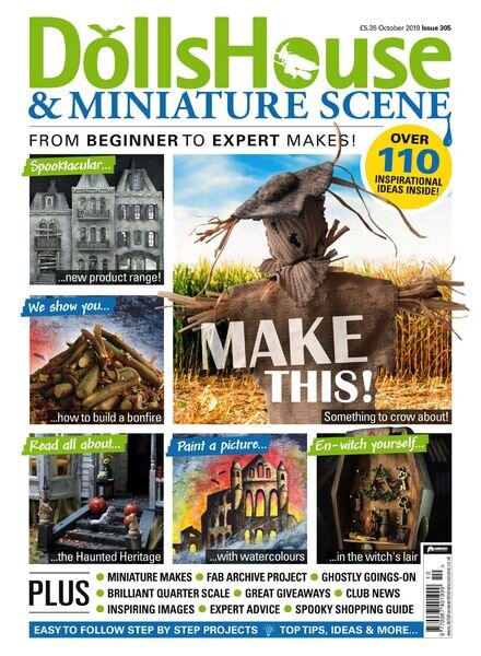Dolls House & Miniature Scene – October 2019 Cover