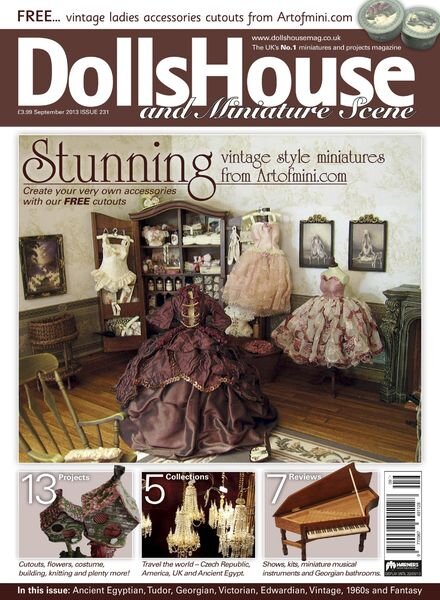 Dolls House & Miniature Scene – September 2013 Cover