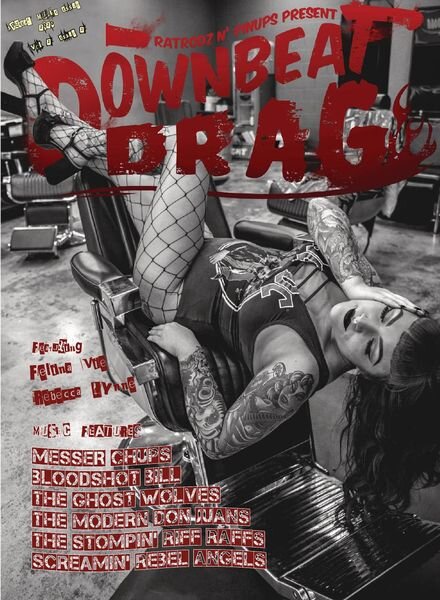 Downbeat Drag Magazine – Special Music Issue 2020 Cover
