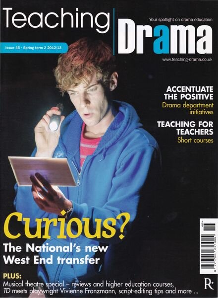 Drama & Theatre – Issue 46, Spring Term 1 2012-13 Cover