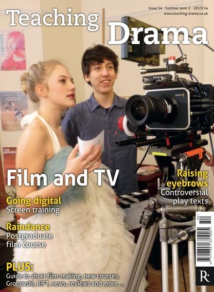 Drama & Theatre – Issue 54, Summer Term 2 2013-14 Cover