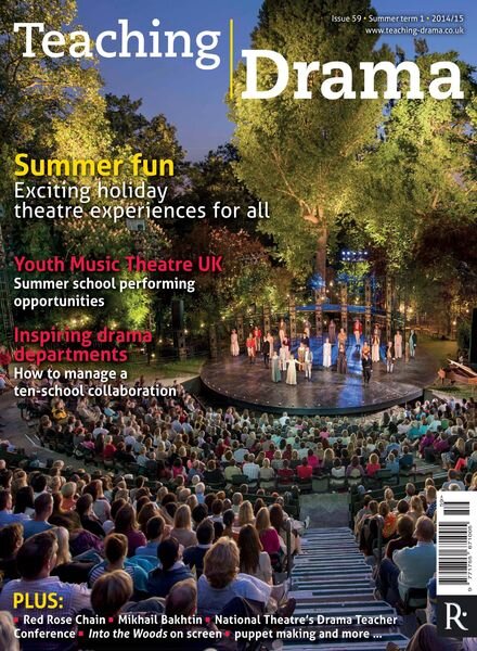 Drama & Theatre – Issue 59, Summer term 1 2014-15 Cover
