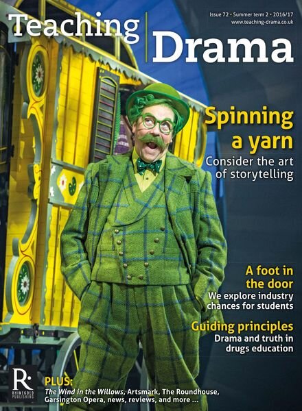 Drama & Theatre – Issue 72, Summer Term 2 2016-17 Cover