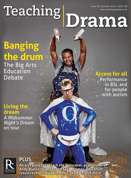 Drama & Theatre – Issue 78, Summer Term 2 2017-18 Cover