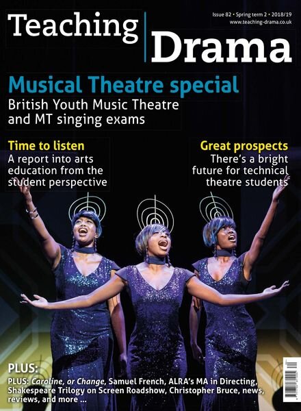 Drama & Theatre – Issue 82, Spring Term 2 2018-19 Cover