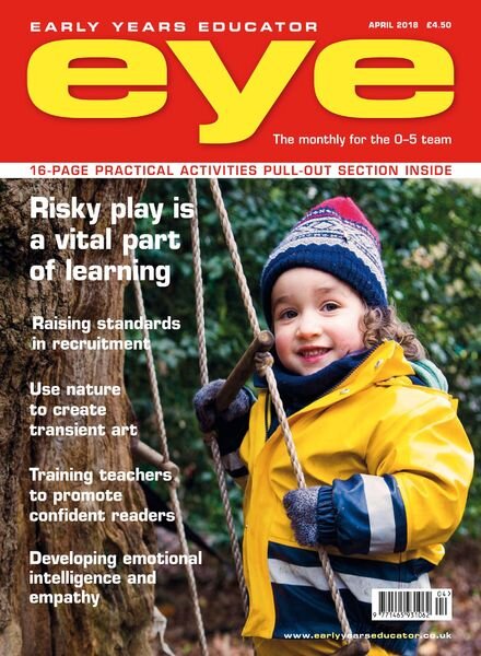 Early Years Educator – April 2018 Cover