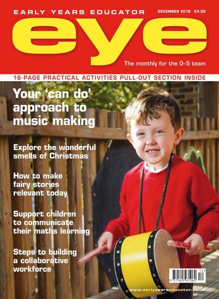 Early Years Educator – December 2018 Cover