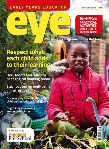 Early Years Educator – December 2019 Cover