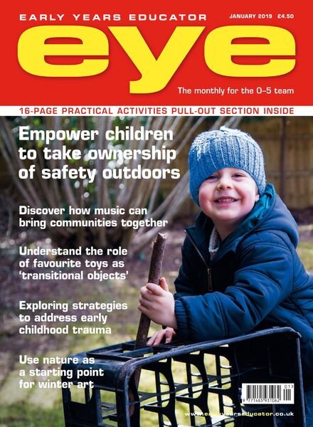 Early Years Educator – January 2019 Cover