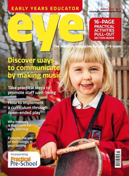 Early Years Educator – March 2020 Cover
