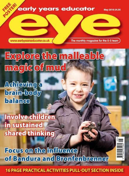 Early Years Educator – May 2016 Cover