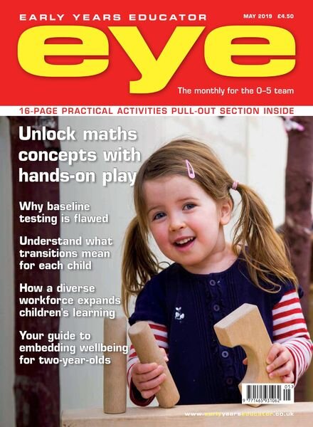 Early Years Educator – May 2019 Cover