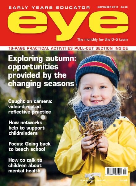 Early Years Educator – November 2017 Cover