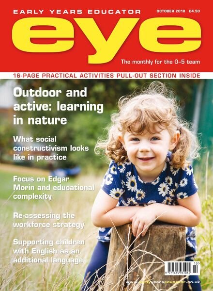 Early Years Educator – October 2018 Cover