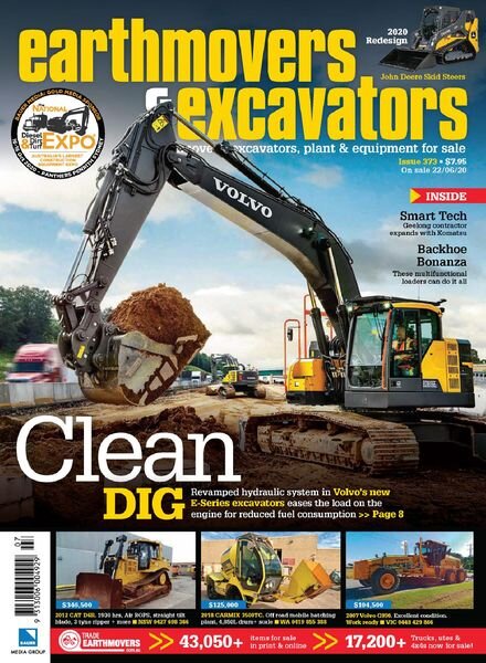 Earthmovers & Excavators – June 2020 Cover