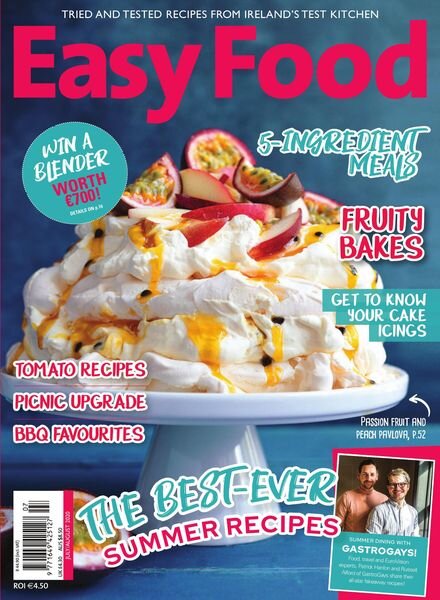 Easy Food Ireland – June 2020 Cover