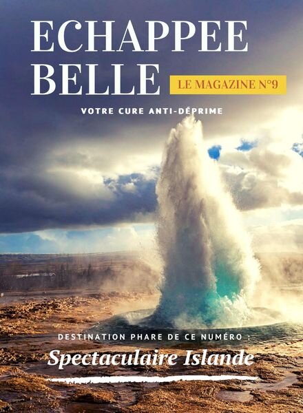 echappee Belle – N 9 2020 Cover