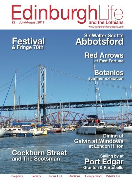 Edinburgh Life – July-August 2017 Cover