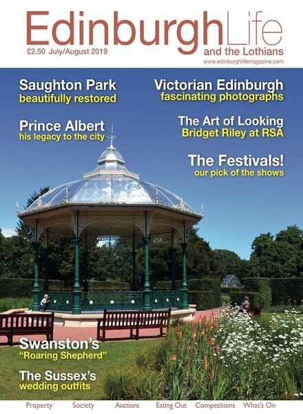 Edinburgh Life – July- August 2019 Cover