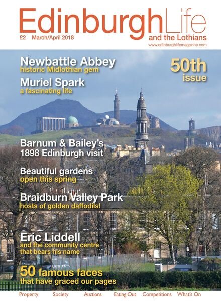 Edinburgh Life – March- April 2018 Cover