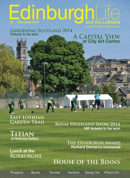 Edinburgh Life – May – June 2014 Cover