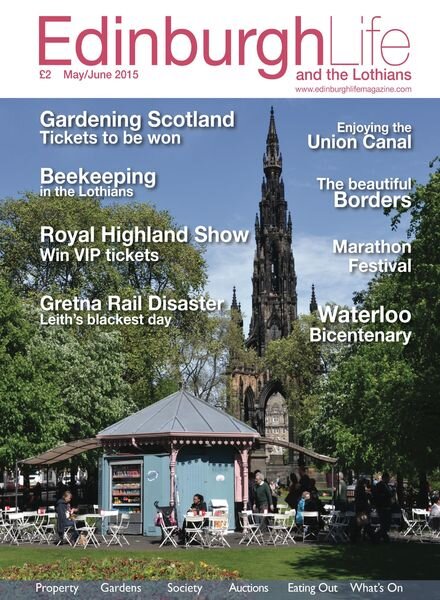 Edinburgh Life – May – June 2015 Cover