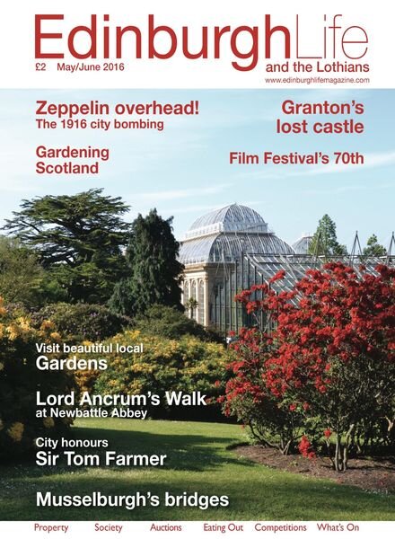 Edinburgh Life – May – June 2016 Cover