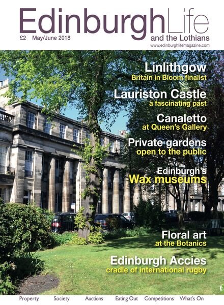 Edinburgh Life – May- June 2018 Cover