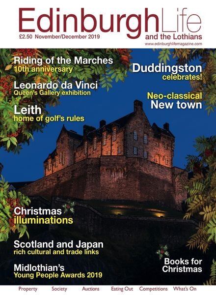Edinburgh Life – November- December 2019 Cover