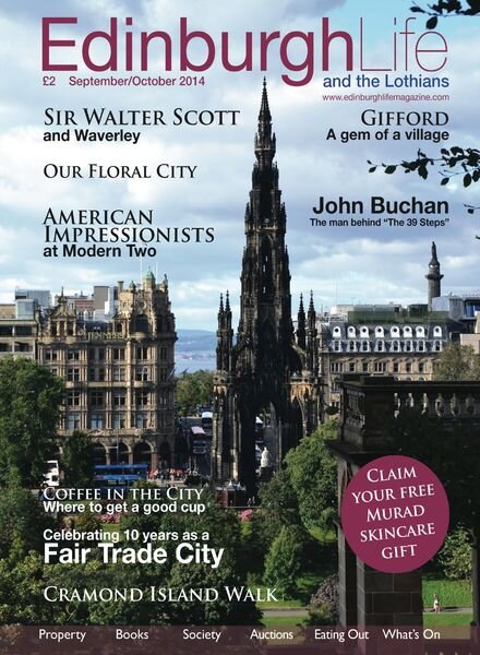 Edinburgh Life – September – October 2014 Cover