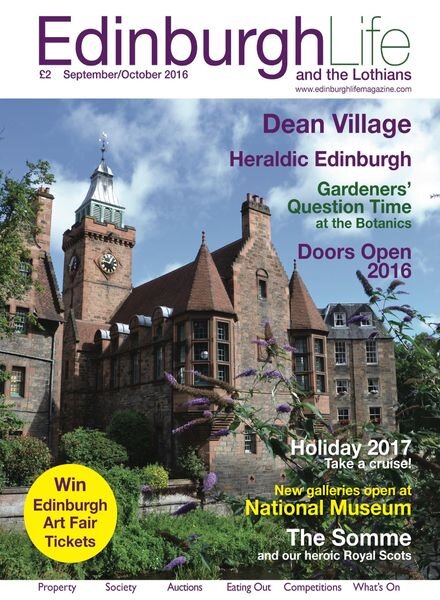 Edinburgh Life – September- October 2016 Cover