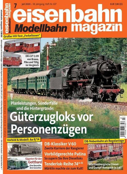 Eisenbahn Magazin – Juli 2020 Cover