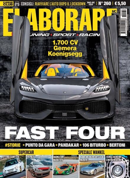 Elaborare – Maggio-Giugno 2020 Cover