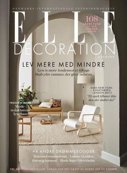 Elle Decoration Denmark – maj 2020 Cover
