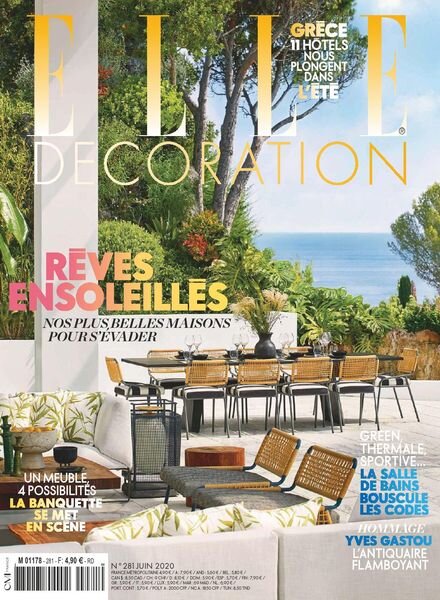 Elle Decoration France – juin 2020 Cover