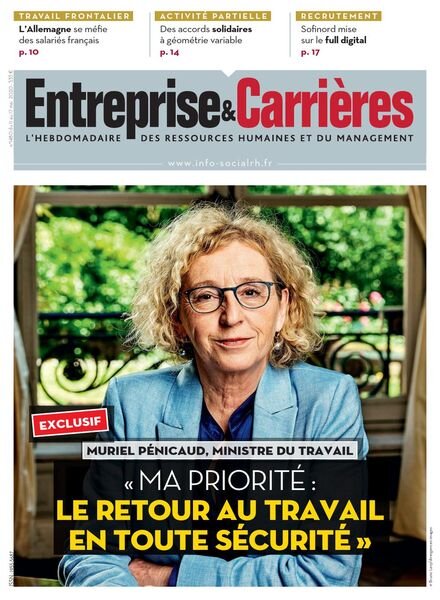 Entreprise & Carrieres – 11 mai 2020 Cover
